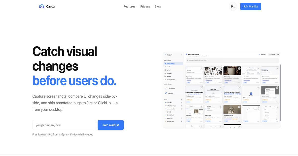 The Best QA Tools for Frontend Developers in 2026 | Captur